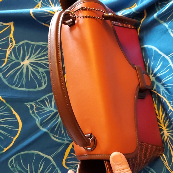 Coach Glove Tanned Snakeskin Courier - Picture 3 of 10